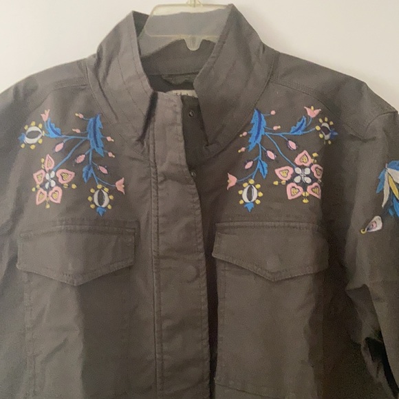 Style & Co Embroidery Jacket - Picture 5 of 7